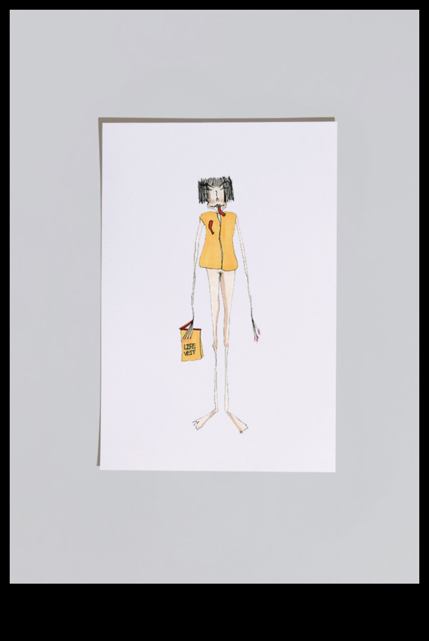 רגעי מנוחה: שרטוט השקט של אובייקטים