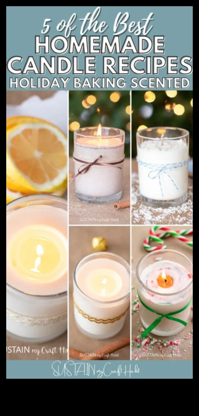 מלאכת עשה בעצמך לנרות עשה זאת בעצמך: מאיר יצירתיות