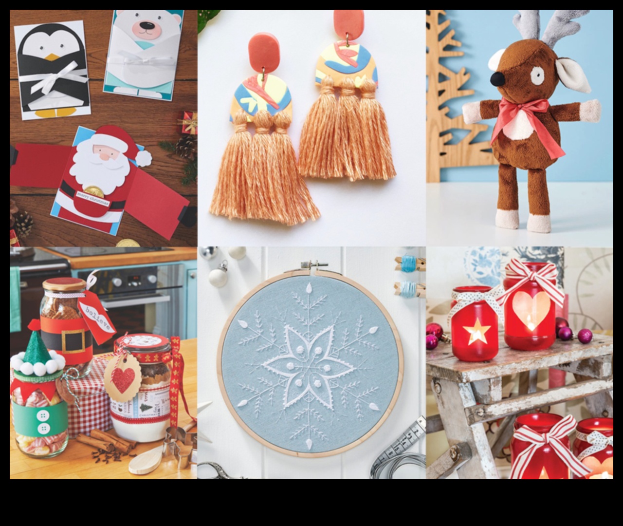חגים בעבודת יד: מתנות עשה זאת בעצמך לחג המולד