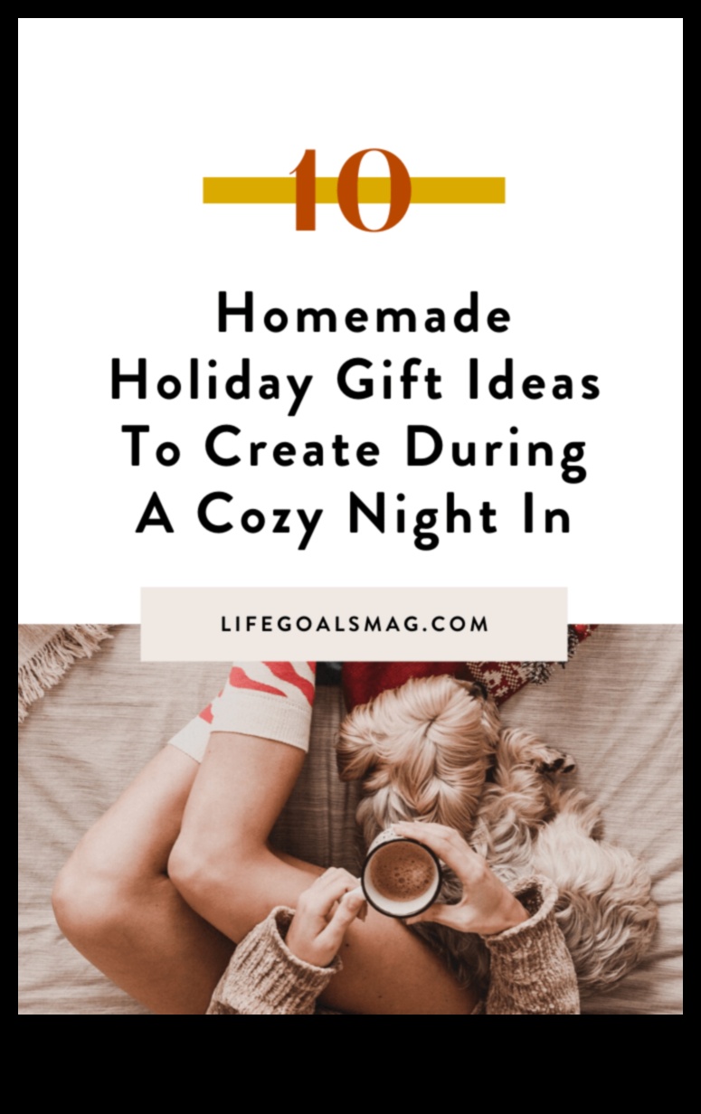 נוחות מעוצבת: מתנות עשה זאת בעצמך לערב נעים