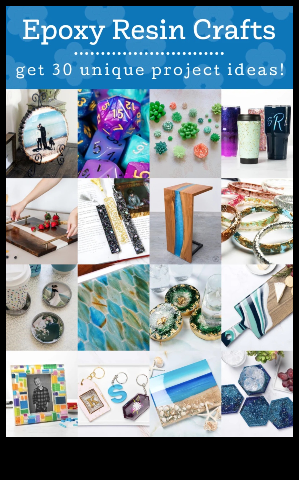 יצירה עם שרף: פרויקטי עשה זאת בעצמך לגימור מבריק