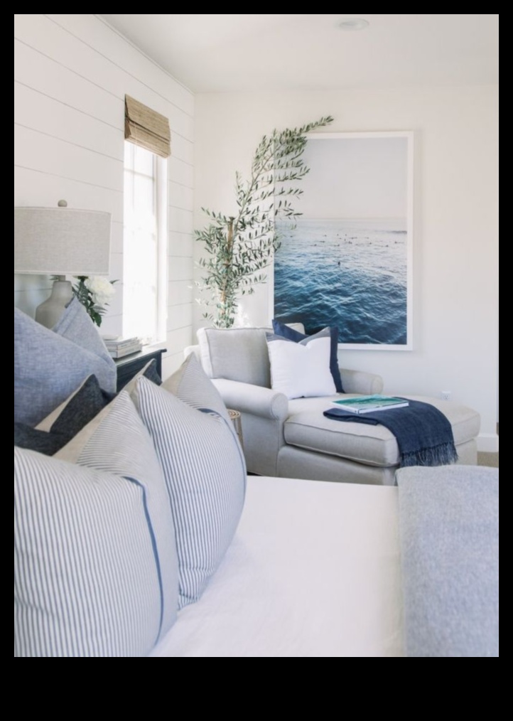 איך אני יוצר עיצוב חדר שינה חוף למפלט חוף מרגיע?