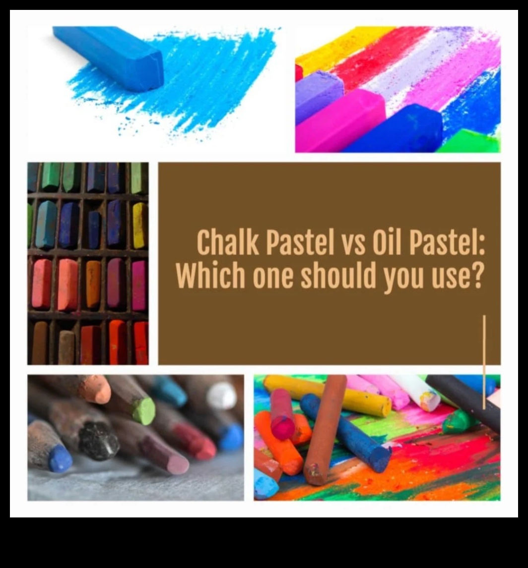 יצירה עם פסטלים של גיר: השגת רישומים נועזים ובעלי מרקם