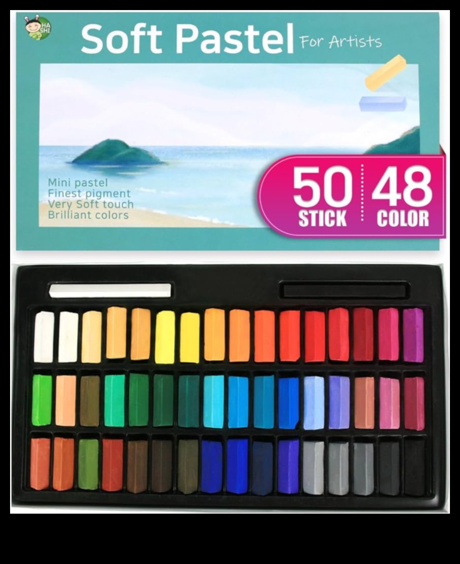 יצירה עם פסטלים של גיר: השגת רישומים נועזים ובעלי מרקם