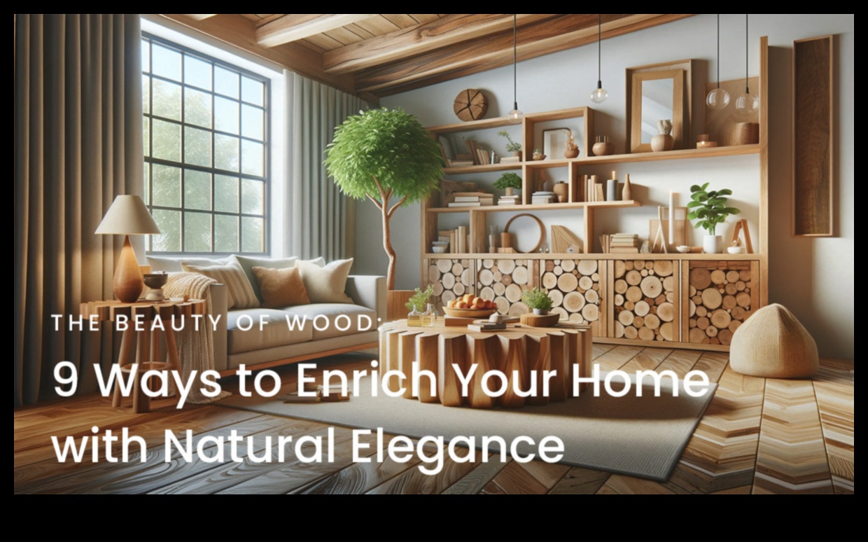 מהיער לבית: יצירה עם אלמנטים מעץ טבעי