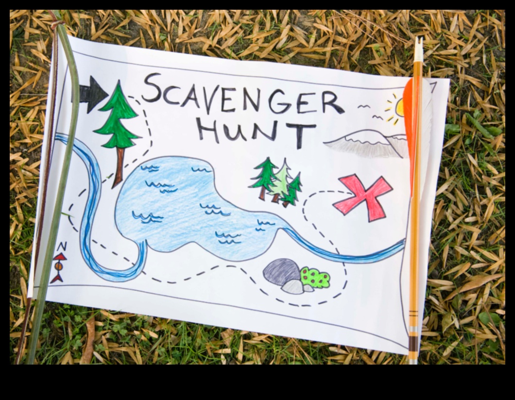 ציד המטמון לילדים עשה זאת בעצמך: יצירת הרפתקאות ויצירתיות