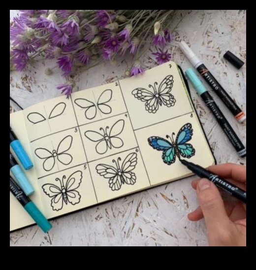 אמנות הדיוק: השגת פרטים עדינים בציורי מרקר