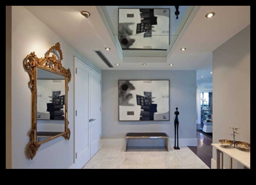 האם אתה יכול להציע דרכים יצירתיות להשתמש במראות בעיצוב הבית?