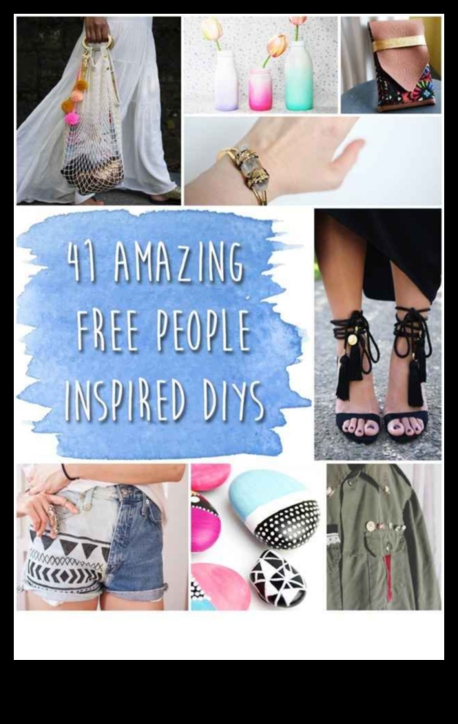 ביגוד ואביזרים עשה זאת בעצמך בהשראת קולאז'ים אמנותיים