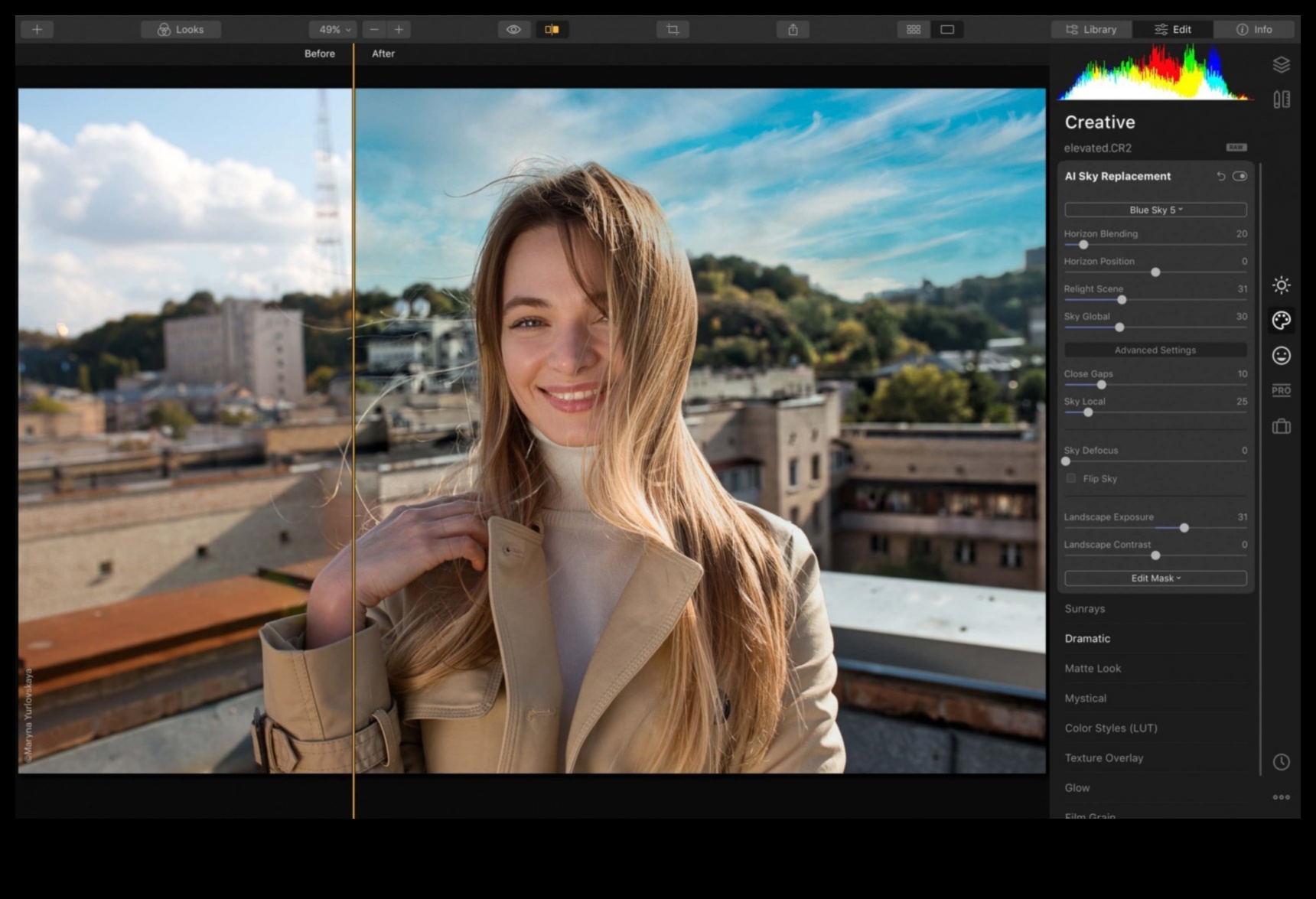 ערוך אליסיום: מעבר לגבולות עם שיפור תמונה של מומחה