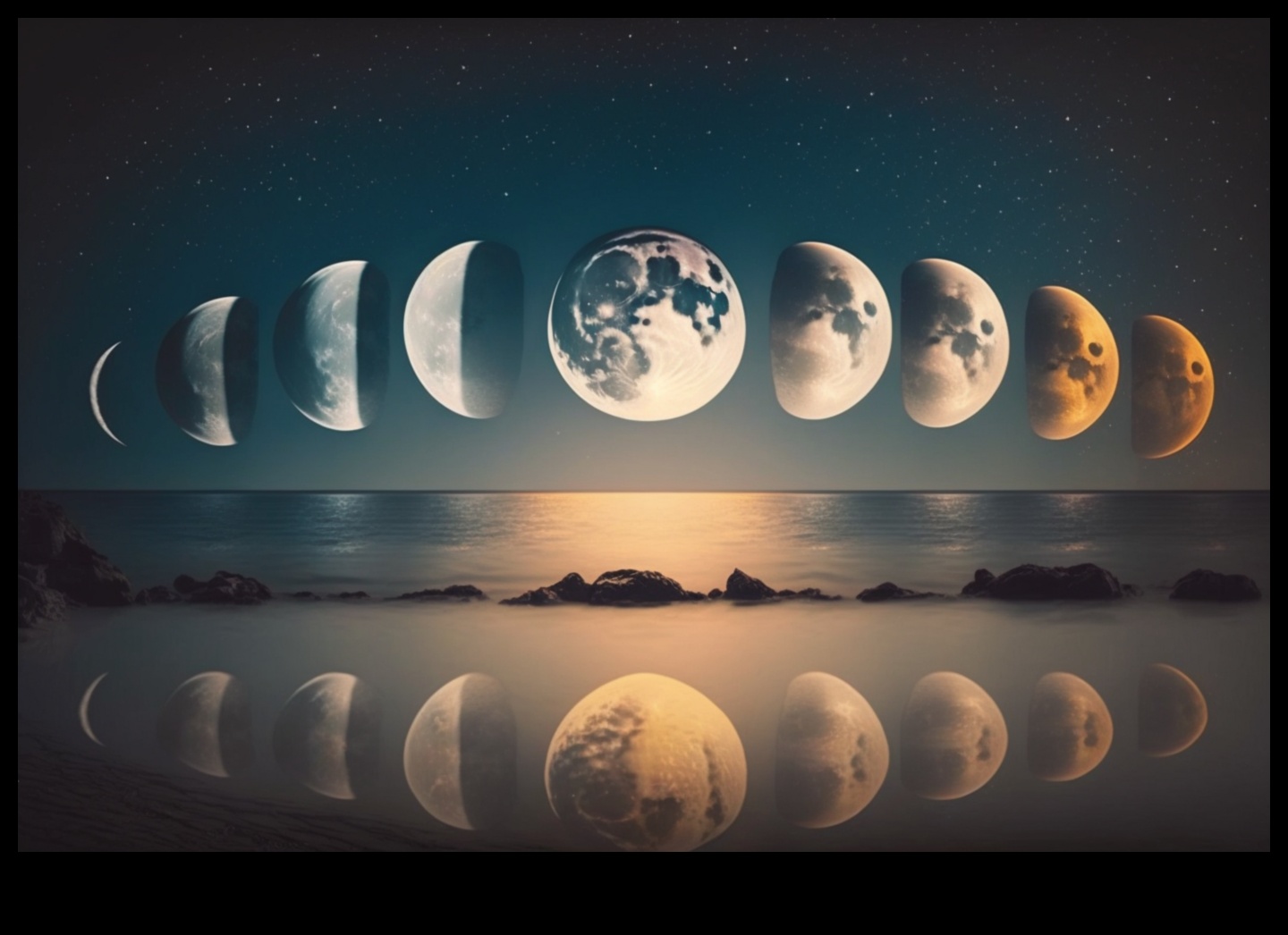 אור ירח מיסטי: שליטה בטכניקות ללכידת הירח במלוא תפארתו