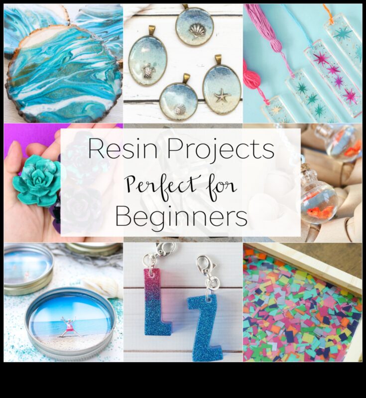 יצירה עם שרף: פרויקטי עשה זאת בעצמך לגימור מבריק