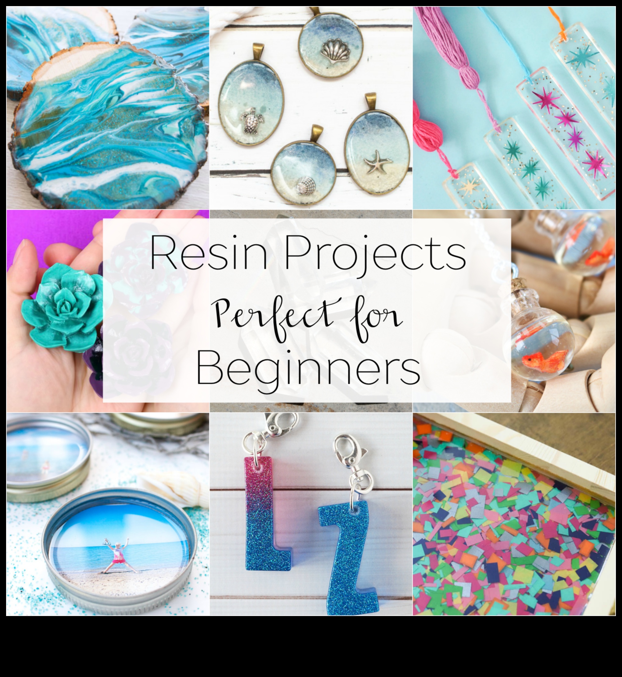 יצירה עם שרף: פרויקטי עשה זאת בעצמך לגימור מבריק