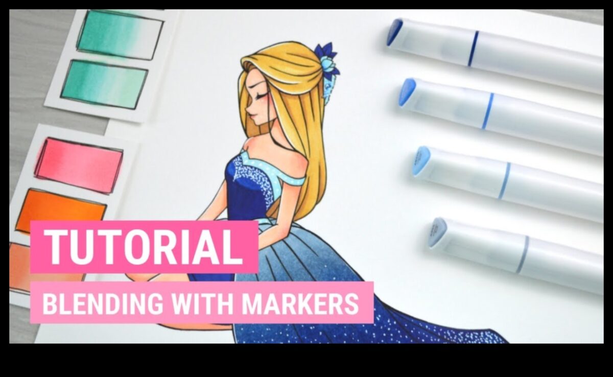 אמנות הדיוק: השגת פרטים עדינים בציורי מרקר