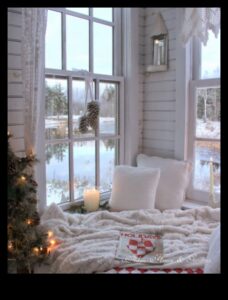 פינת קריאה נעימה לחורף: מלאכת עשה זאת בעצמך לנוחות ספרית