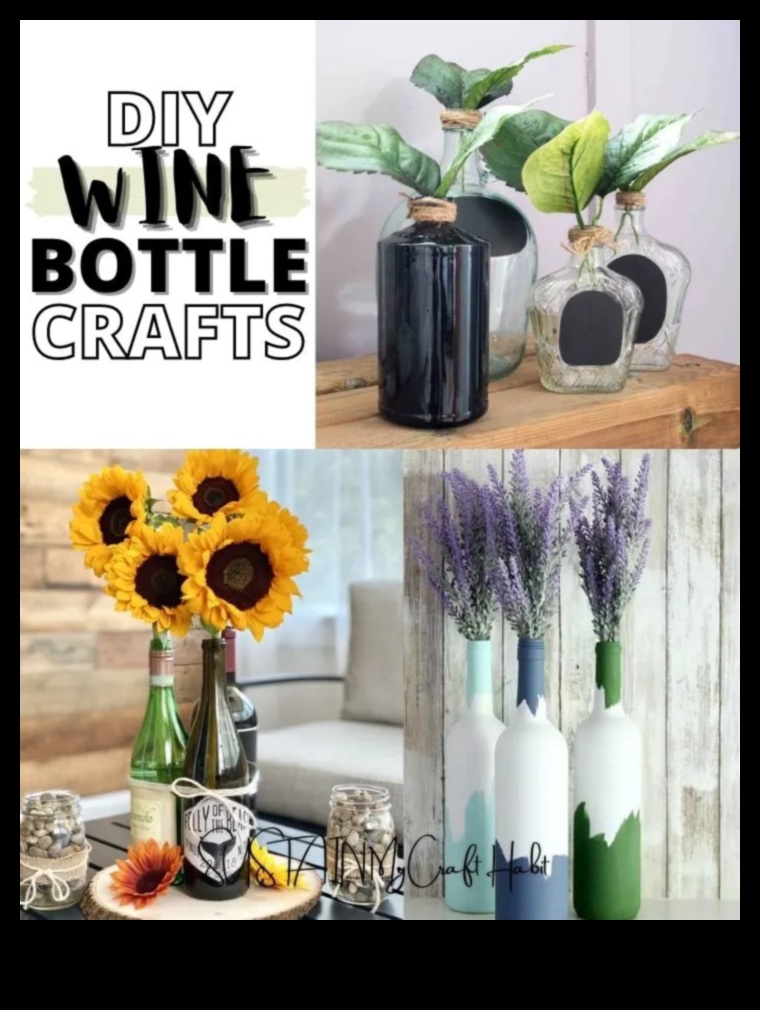 מלאכת עשה בעצמך לאוהבי יין: פרויקטים יצירתיים הכוללים פקקים ובקבוקים