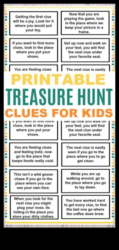 ציד המטמון לילדים עשה זאת בעצמך: יצירת הרפתקאות ויצירתיות